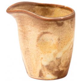 Pinched Jug - Porcelain - Murra Honey - 7.5cm (3&quot;) - 13cl (4.5oz)
