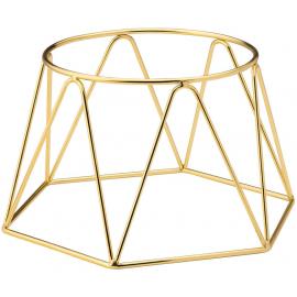 Buffet Riser - Gold Plated - Round - 19cm (7.5&quot;)