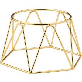 Buffet Riser - Gold Plated - Round - 16.5cm (6.5&quot;)