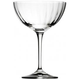 Champagne Coupe Glass - Crystal - Kate - Optic - 30cl (10.5oz)