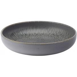 Round Bowl - Shallow - Stoneware - Nocturne - 22cm (8.5&quot;)