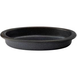 Eared Dish - Oval - Porcelain - Murra Ash - 25cm (10&quot;)