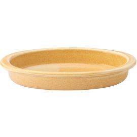 Eared Dish - Oval - Porcelain - Murra Honey - 25cm (10&quot;)