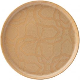 Presentation Plate - Porcelain - Maze Flax - 30cm (12&quot;)