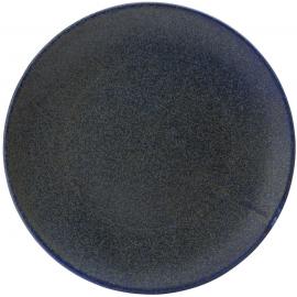 Coupe Plate - Porcelain - Granite Blue - 23cm (9&quot;)