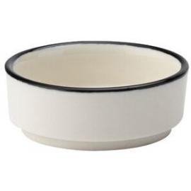 Dip Dish - Straight Sided - Porcelain - Homestead Black - 6cm (2.25&quot;)
