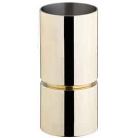 Jigger - Straight Sided & Double Ended - Gold Plated - 25 & 50ml - NON CE