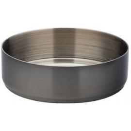 Dip Pot - Stainless Steel - 7.5cm (3&quot;) - Brushed Black - 10cl (4oz)