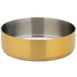 Dip Pot - Stainless Steel - 7.5cm (3&quot;) - Brushed Gold - 10cl (4oz)