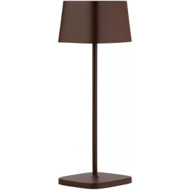 Cordless Lamp - LED - Montego - Corten - 30cm (12&quot;)