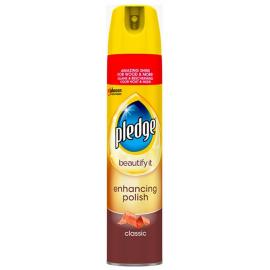 Classic Furniture Wood Polish - Pledge - 250ml Spray