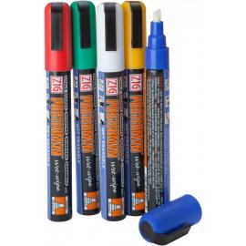 Liquid Chalk Markers Pen by Zig Posterman - Assorted Colours - 6mm Nib