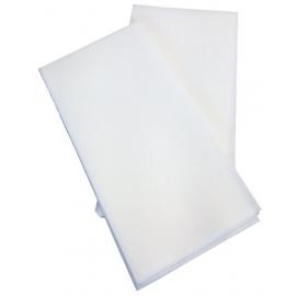 Dinner Napkin - Airlaid - White - 8 fold - 1 ply - 40cm