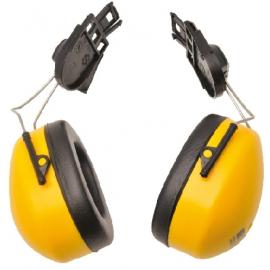 Clip On Ear Protector - Yellow -  Fits Safety Helmet Code SA030