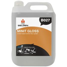 Clean & Shine Floor Polish - Selden - Minit Gloss - 5L