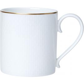 Beverage Mug - Diamond - White & Gold - 35cl (12.25oz)