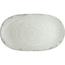 Platter - Oval - Melamine - Pompeii - Stone - 35.5cm (14")