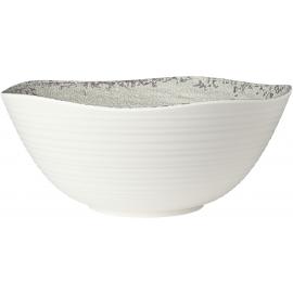 Round Buffet Bowl - Melamine - Pompeii - Stone - 9L (320oz)