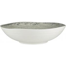 Round Bowl - Shallow - Melamine - Pompeii - Stone - 23.75cm (9.4") - 1.3L (46oz)