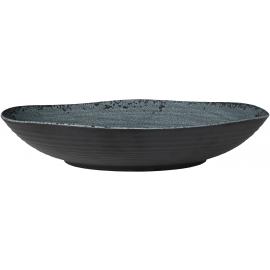 Round Buffet Bowl - Shallow - Melamine - Pompeii - Slate - 2.5L (88oz)