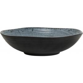 Round Bowl - Shallow - Melamine - Pompeii - Slate - 23.75cm (9.4") - 131cl (46oz)