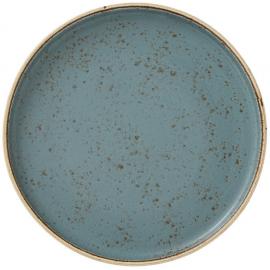 Round Plate - Stacking - Craft - Blue - 20.25cm (8")