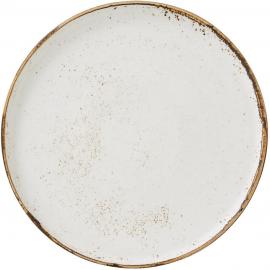 Round Plate - Stacking - Craft - White - 28.5cm (11.25")