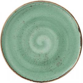 Round Plate - Stacking - Craft - Aqua - 25.5cm (10")