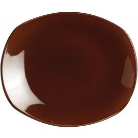 Plate - Oblong - Terramesa - Mocha - 25.5cm (10")