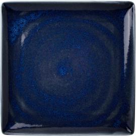 Square Plate - Vesuvius - Lapis - 27cm (10.5")