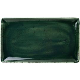 Tray - Rectangular - Vesuvius - Burnt Emerald - 33cm (13")