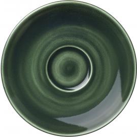 Saucer - Vesuvius - Burnt Emerald - 15cm (6")