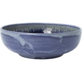 Round Bowl - Aurora Vesuvius - Lapis - 17.5cm (7") - 98cl (34.5oz)