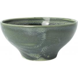 Tulip Bowl - Aurora Vesuvius - Burnt Emerald - 14cm (5.5") - 51.5cl (18oz)