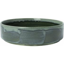 Round Stacking Plate - Deep - Aurora Vesuvius - Burnt Emerald - 20.25cm (8") - 122cl (43oz)