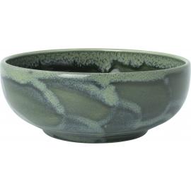 Round Bowl - Aurora Vesuvius - Burnt Emerald - 15.5cm (6") - 65.25cl (23oz)
