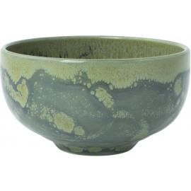 Round Bowl - Aurora Vesuvius - Burnt Emerald - 11cm (4.25") - 34cl (12oz)