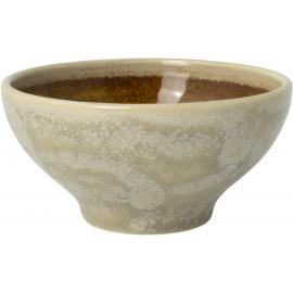 Tulip Bowl - Aurora Vesuvius - Amber - 10cm (4") - 17.75cl (6.25oz)