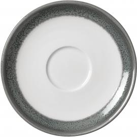 Saucer - Revolution Edge - Granite - 15cm (6")