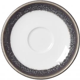 Saucer - Revolution Edge - Granite - 12.5cm (5")
