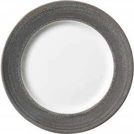 Harmony Plate - Wide Rim - Revolution Edge - Granite - 25.5cm (10")