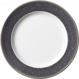 Harmony Plate - Wide Rim - Revolution Edge - Granite - 20.25cm (8")