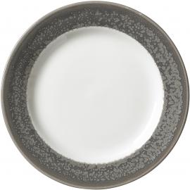 Harmony Plate - Wide Rim - Revolution Edge - Granite - 16.5cm (6.5")