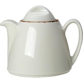 Tea or Coffee Pot - Brown Dapple - 35cl (12.25oz)