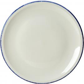 Pizza Plate - Blue Dapple - 32cm (12.5")
