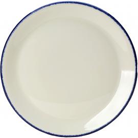 Coupe Plate - Blue Dapple - 20.25cm (8")