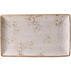 Plate - Rectangular - Craft - White - 27cm (10.5")