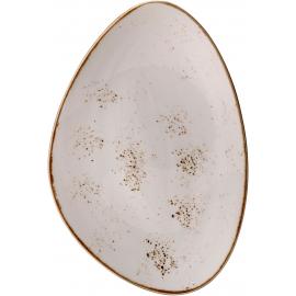 Triangle Plate - Organic - Craft - White - 37.5cm (14.75")