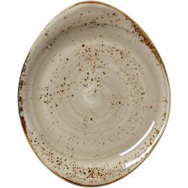 Plate - Oval - Organic - Craft - Porcini - 25cm (9.75")