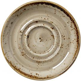 Double Well Saucer - Craft - Porcini - 11.75cm (4.5")